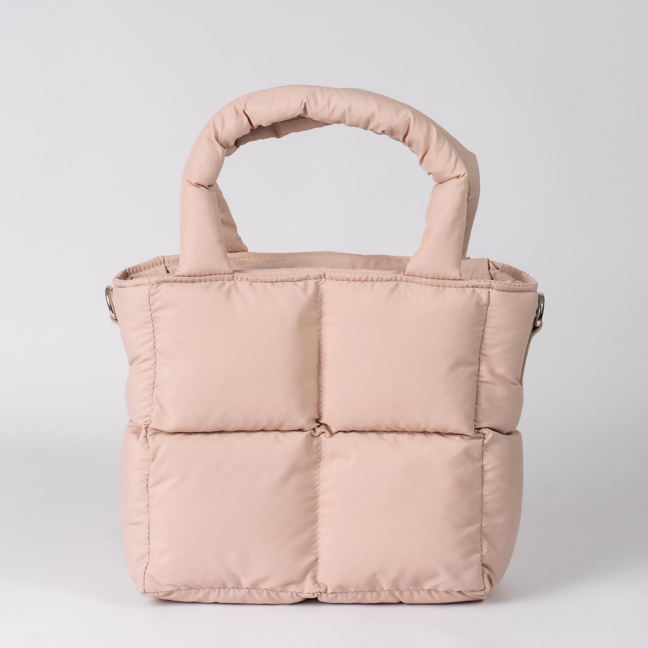 Сумка женская шопер XENIA № 15-24 Пудра - фото 1