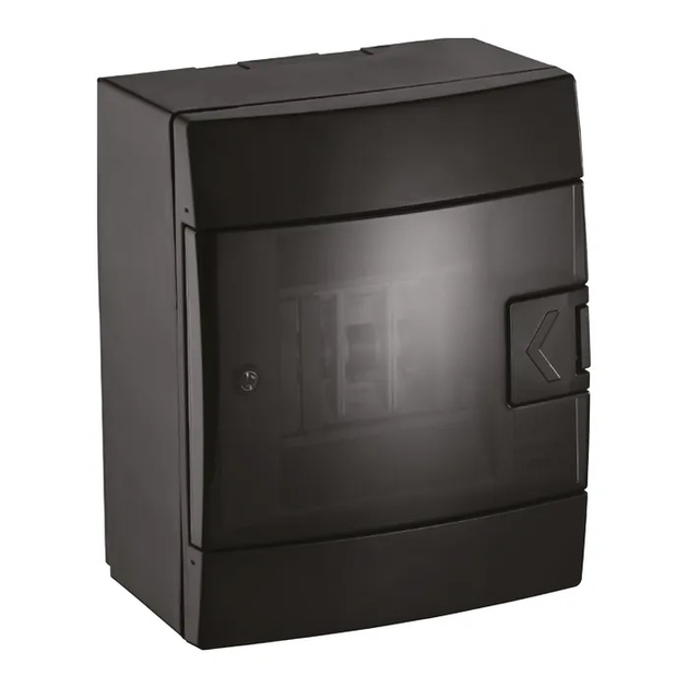 Щит распределительный HOROZ ELECTRIC 600-001-400 Teb 4 IP40 для накладного монтажа пластик Черный (26850477)