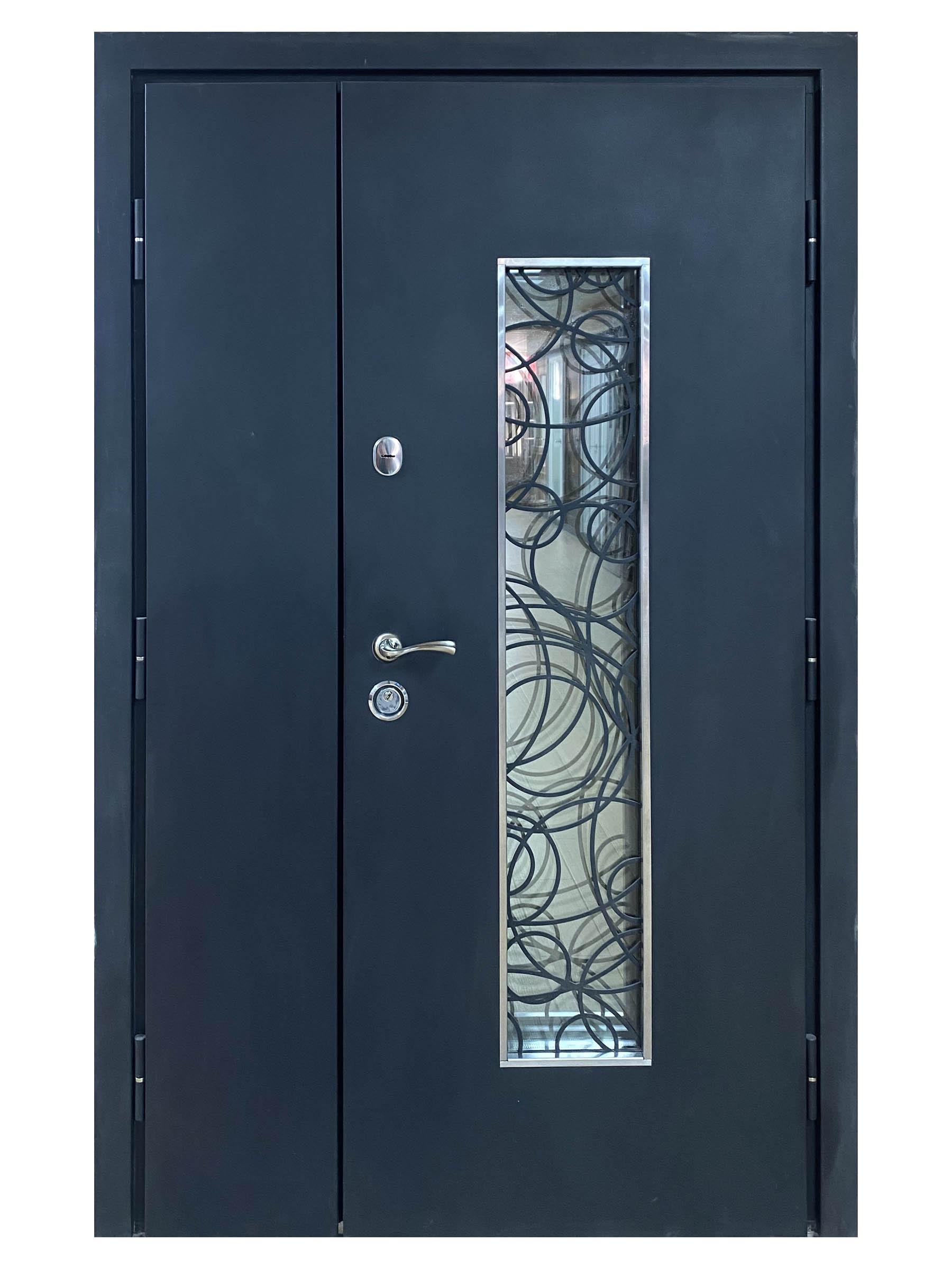 Двері вхідні Максимум NPL342 метал 2040х1200 мм (8220099)