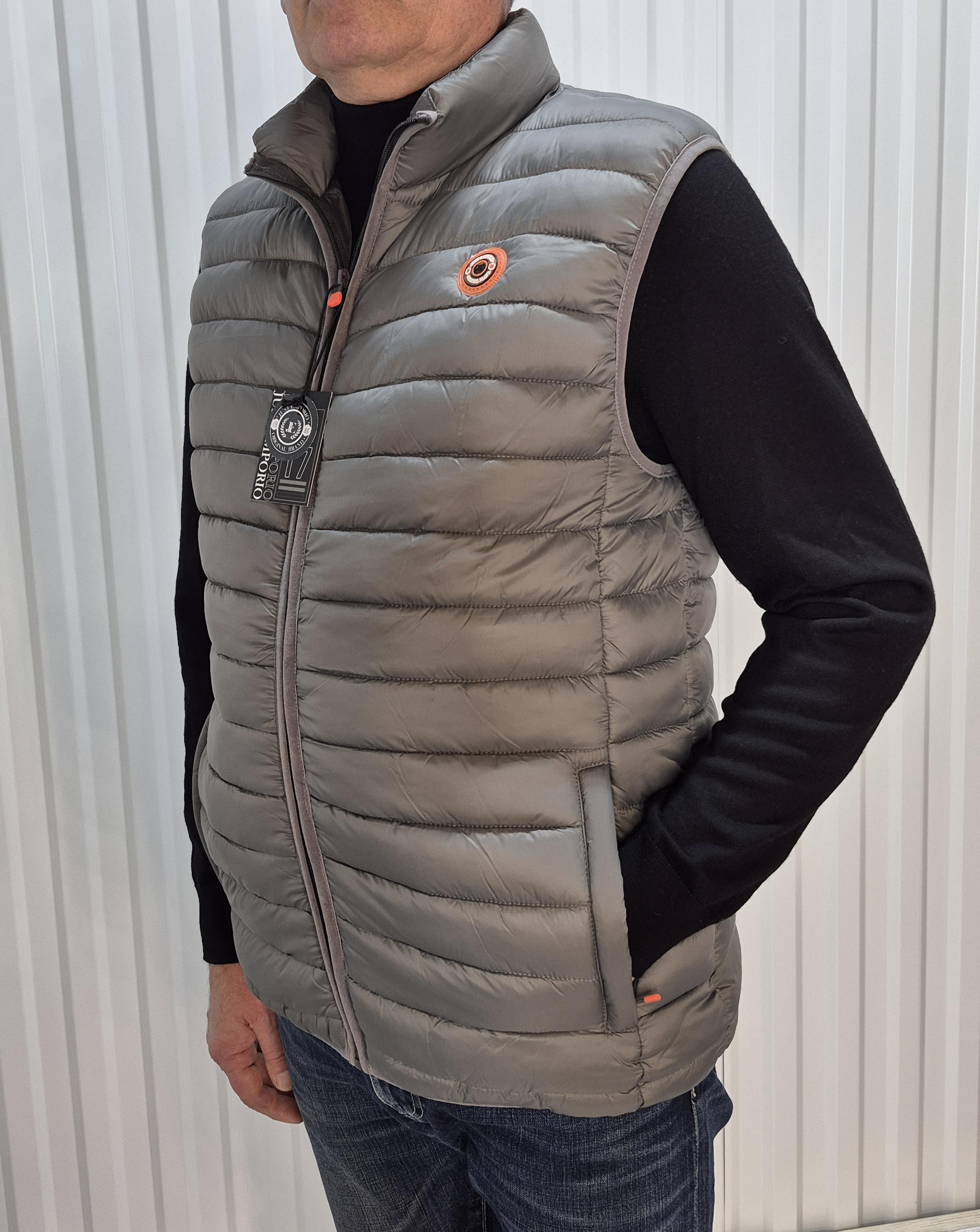 Жилет чоловічий Just Emporio S Сірий (1615) - фото 3 Жилет чоловічий Just Emporio S Сірий (1615) - фото 3