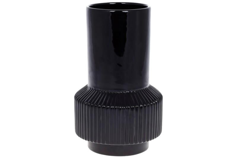 Ваза керамическая BonaDi 733492 22 см Черный (100274)