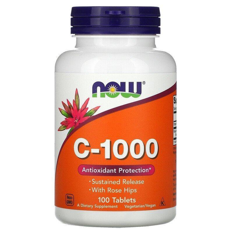 Витамины Now Foods Vitamin C-1000 100 таблеток