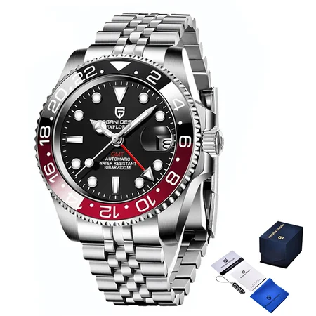 Наручний годинник Pagani Design PD-1662 Black/Red