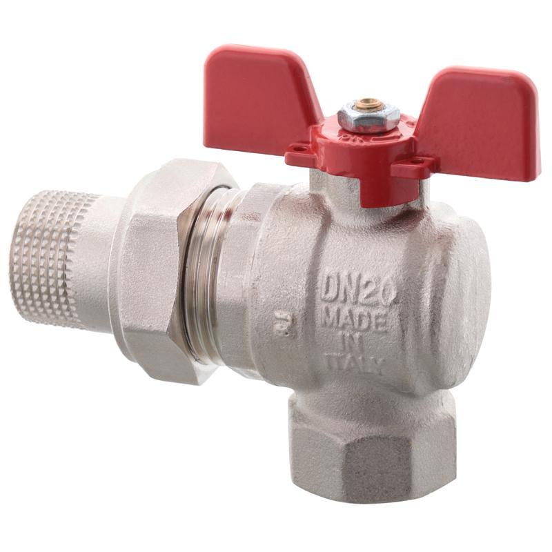 Кран с американкой Roho R106-100 1" угловой (RO0091) - фото 2 Кран с американкой Roho R106-100 1" угловой (RO0091) - фото 2