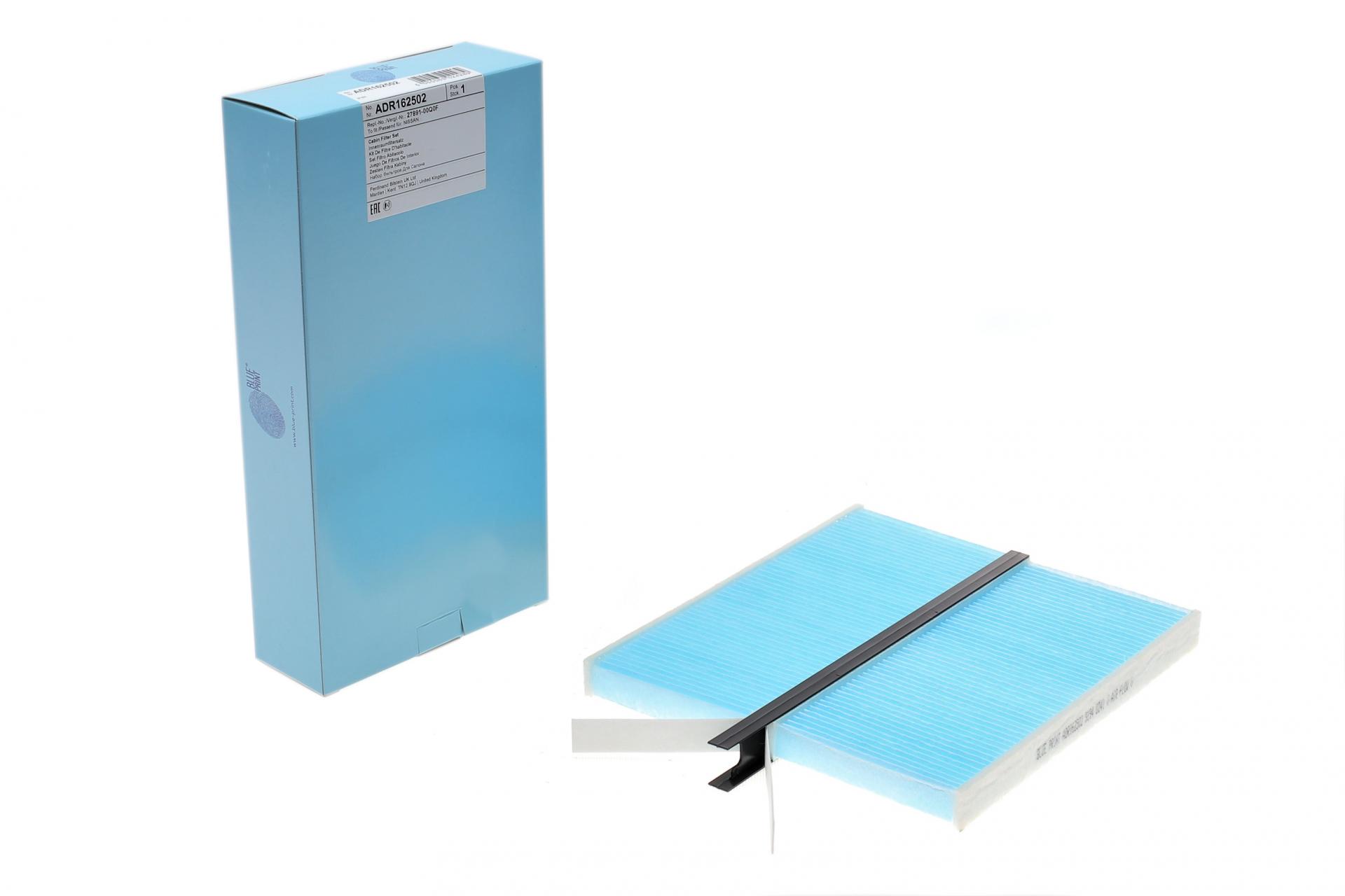 Фильтр салона BLUE PRINT для Renault Kangoo 08-/Master 10- 2 шт. (ADR162502)