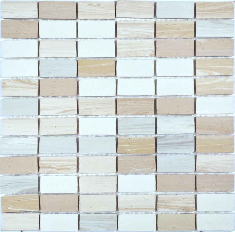 Керамогранітна мозаїка Kotto Ceramica MI7 CS 306 300x300х7 мм/прямокутник 23x46 мм Salino\Sabbia\Solare\Grigio caldo\Ambra - фото 1