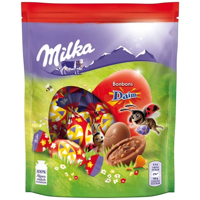 Цукерки Milka bonbons Daim 86 г (1338604508) Цукерки Milka bonbons Daim 86 г (1338604508)