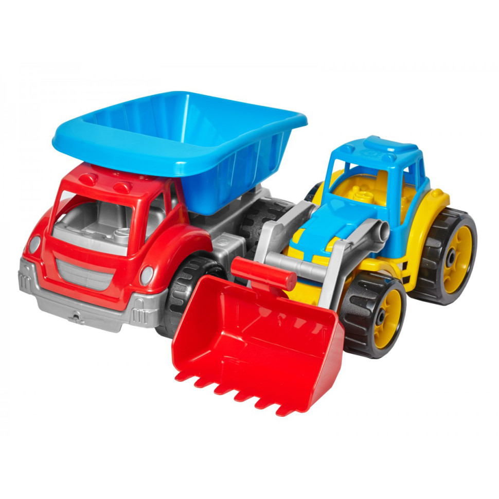 Набор Стройтехника ТехноК 3459TXK 2 машинки (SunR24938)