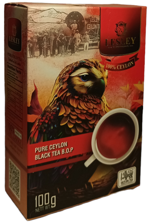 Чай Lesley черный цейлонский мелколистовой BOP 100 г (59288)