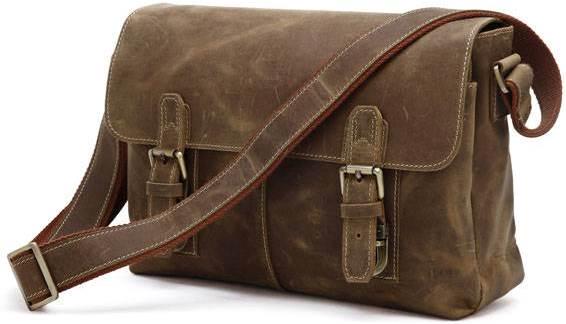 Сумка мужская Vintage 14118 винтажная кожа Коричневый