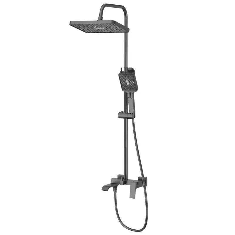 Душова колона зі змішувачем Haiba Gaudi 009-J латунна Графітовий (HB9643)
