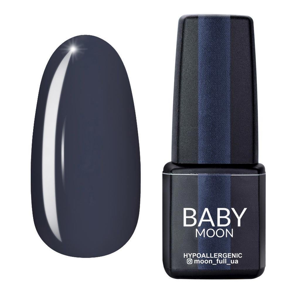 Гель-лак Baby Moon Midnight Gel polish 6 мл №09 Глубокий серый (1849143087) - фото 1