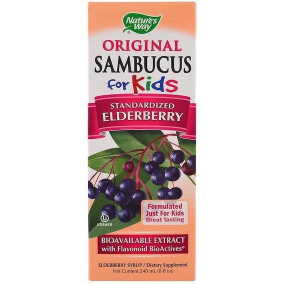 Бузина Nature's Way Sambucus for Kids Standardized Elderberry 8 ун. 240 мл Elderberry