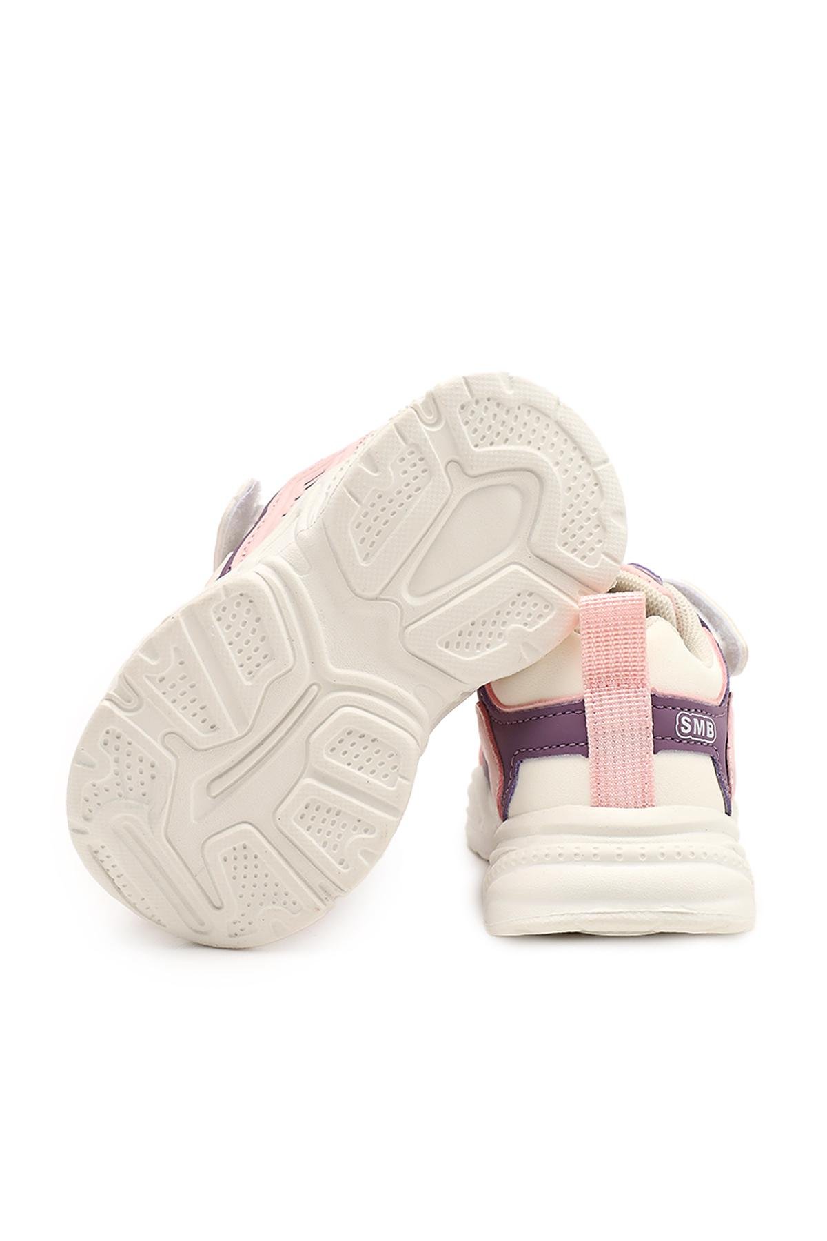 Кросівки для дівчинки ЦБ-00273833 на плоскій підошві р. 21 Білий (SKT001056367) - фото 6 Кросівки для дівчинки ЦБ-00273833 на плоскій підошві р. 21 Білий (SKT001056367) - фото 6