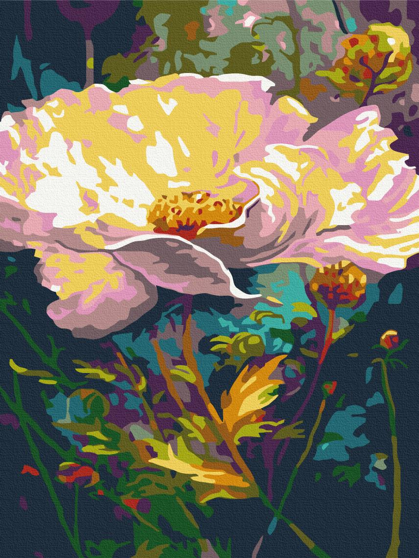 Картина за номерами Brushme Казкова квітка 30x40 см (RBS5228) Картина за номерами Brushme Казкова квітка 30x40 см (RBS5228)