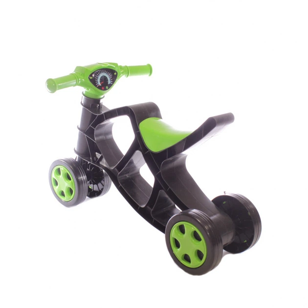 Минибайк детский четырехколесный Doloni Toys 0136/01 Черный/Зеленый