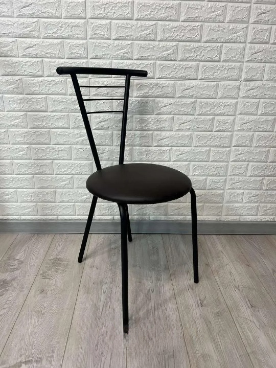 Кухонний стілець Бонус 35х80 см Чорний (28373778)