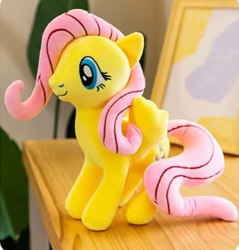 Плюшева м'яка іграшка My Little Pony поні Флаттершай 19 см
