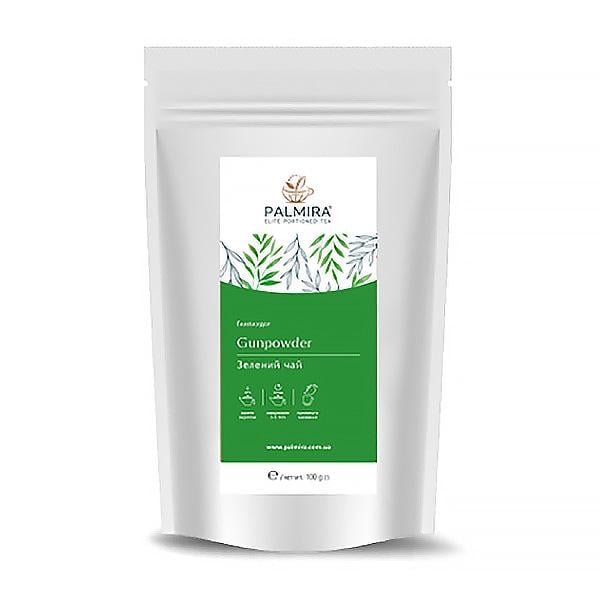 Чай зеленый Palmira Ганпаудер рассыпной 100 г