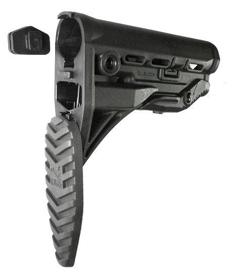 Приклад FAB для AR-15 з амортизатором (7000666) - фото 2 Приклад FAB для AR-15 з амортизатором (7000666) - фото 2