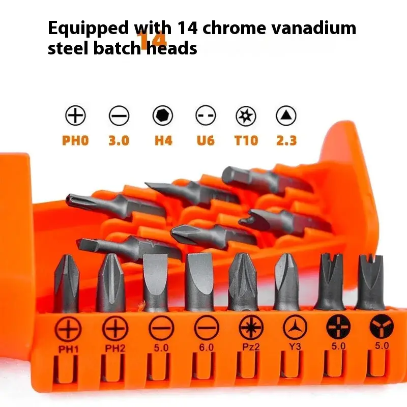 Викрутка-пістолет із бітами 16 в 1 2882A (23656021) - фото 4 Викрутка-пістолет із бітами 16 в 1 2882A (23656021) - фото 4