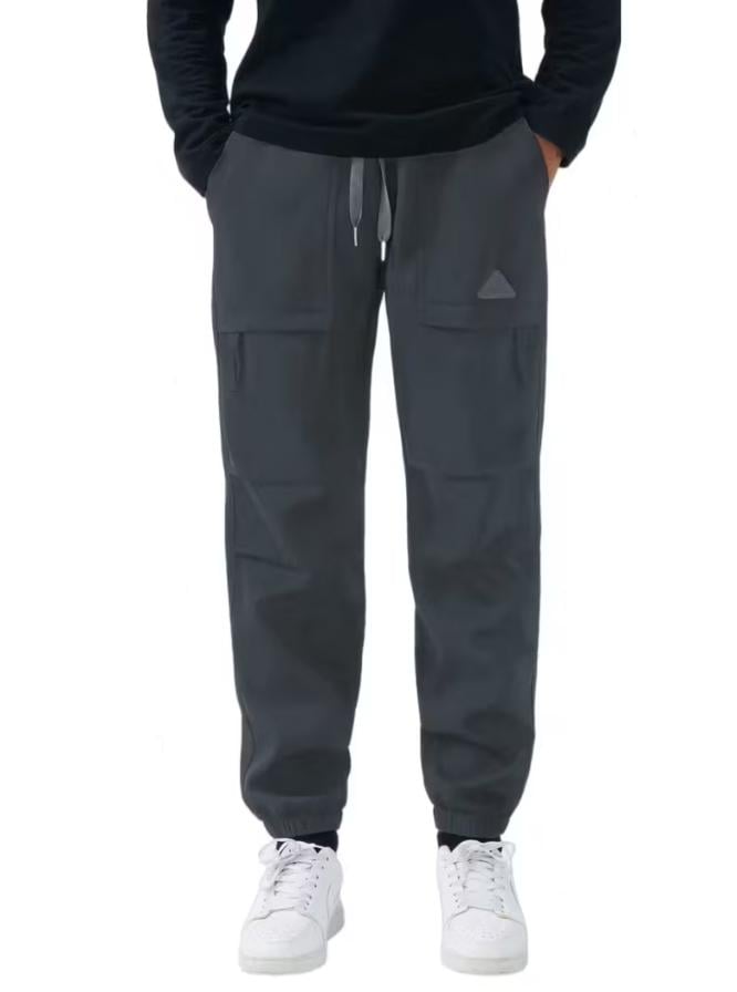 Термоштаны мужские утепленные зимние Fujian DQ8045452 со шнурком XXL Темно-серый (30770684) Термоштаны мужские утепленные зимние Fujian DQ8045452 со шнурком XXL Темно-серый (30770684)