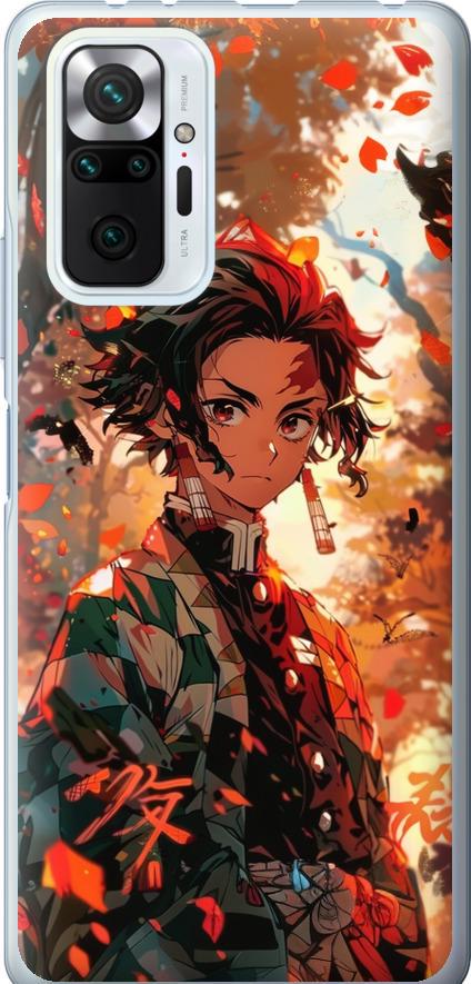 Чехол на Xiaomi Redmi Note 10 Pro Tanjiro (6130t-2297-42517)