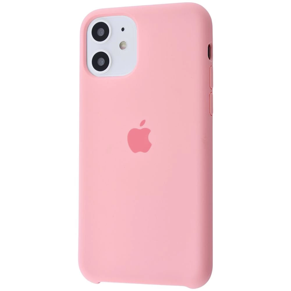 Силіконовий Чохол Накладка Silicone Case для iPhone 11 Pink