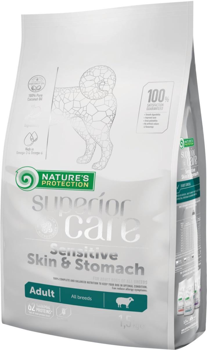 ᐉ Корм сухой для собак Nature's Protection Superior Care Sensitive Skin ...