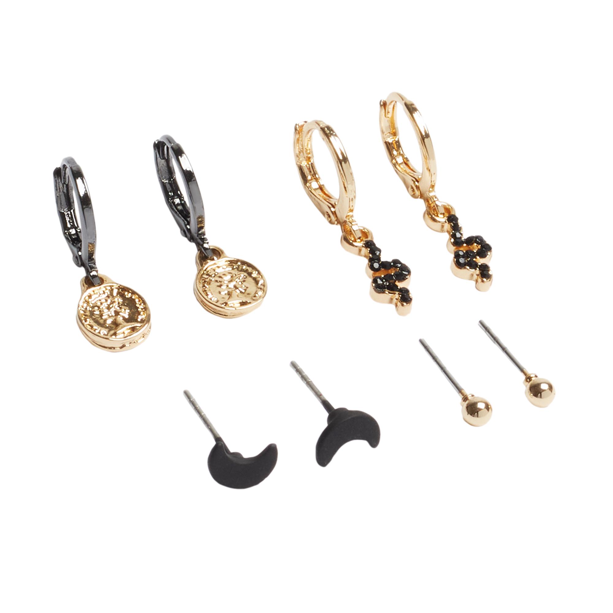 Женские серьги Parfois 191486 ONE Черный