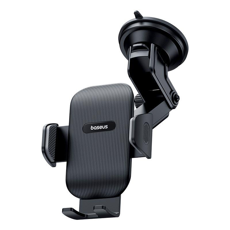 Тримач для телефону в машину BASEUS UltraControl Go Series Clamp-Type phone holder 5,4-7,2" (C40361600111-00) - фото 6 Тримач для телефону в машину BASEUS UltraControl Go Series Clamp-Type phone holder 5,4-7,2" (C40361600111-00) - фото 6