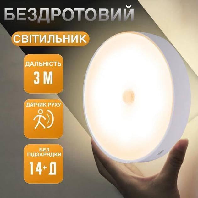 Світильник Led бездротовий Body induction lamp на акумуляторі з датчиком руху - фото 2 Світильник Led бездротовий Body induction lamp на акумуляторі з датчиком руху - фото 2