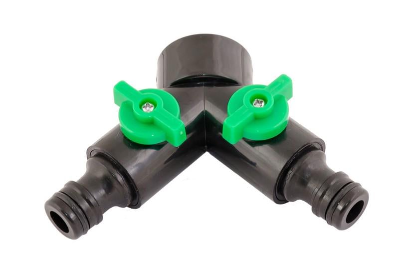 Розподільник підвійний для конектора Mastertool 1/2" з регулюванням (27364)