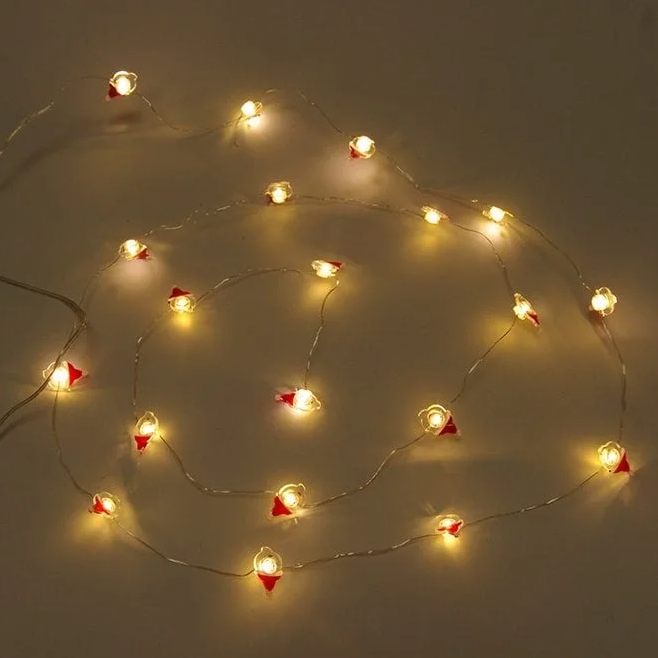 Гирлянда LED Flora Санта Клаус 20 светодиодов 2 м (25510)