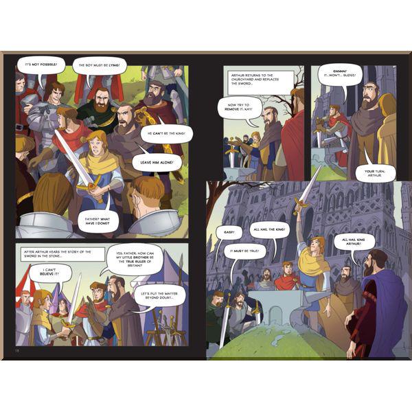 Книга Usborne "The Adventures of King Arthur" Angela Wilkes (ISBN:9780746080566) - фото 4