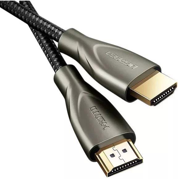 Кабель UGREEN HD131 HDMI Carbon Fiber Zinc Alloy Cable v2.0 3 м Gray (UGR-50109)