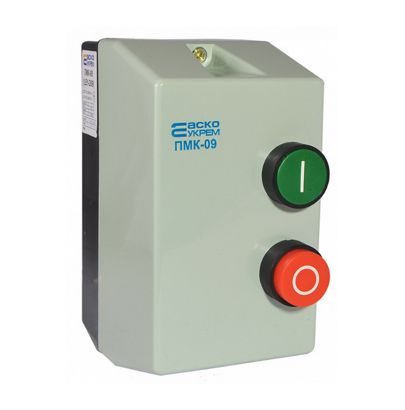 Контактор АСКО-УКРЕМ ПМК 09 LE1-D09 9А 380В/AC в оболочке с тепловым реле РТ-1314