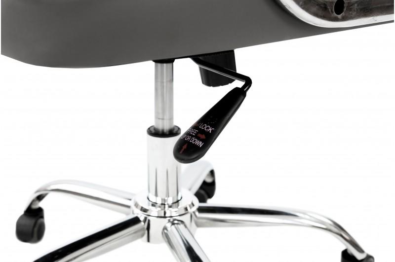 Офісне крісло Comfort Line Focus шкірзам Сірий (FCSG-113525) - фото 8