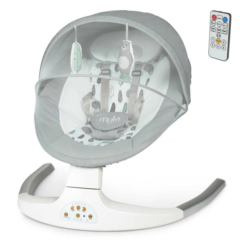 Заколисуючий центр ME 1074 MYLA 5 швидкостей/12 мелодій USB (30408466)