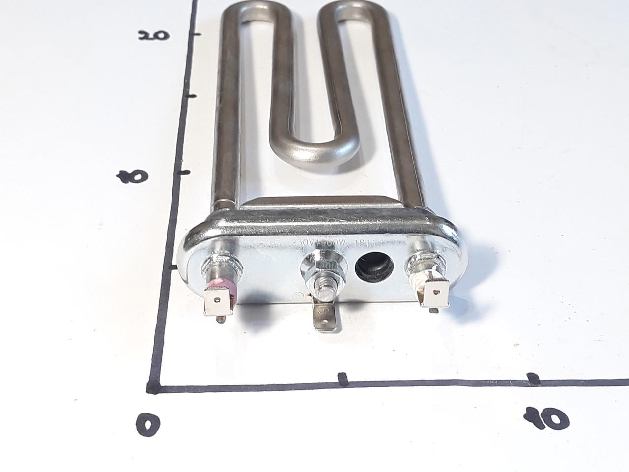ТЭН для стиральной машины 1900w L-185 с местом под датчик (0934) - фото 3 ТЭН для стиральной машины 1900w L-185 с местом под датчик (0934) - фото 3