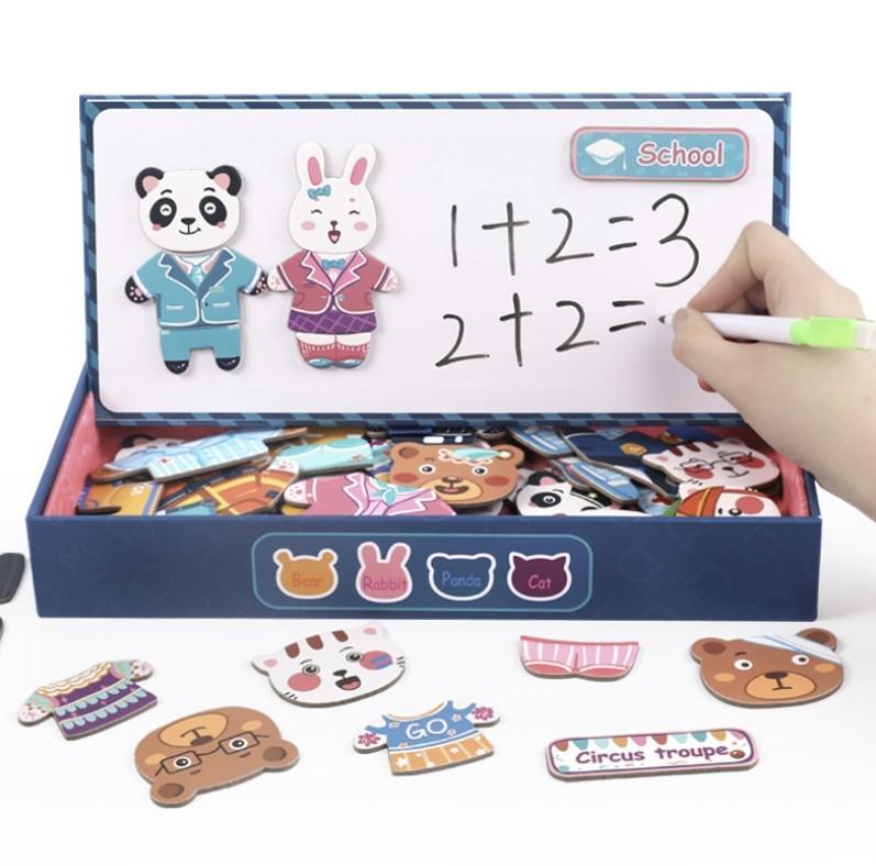 Развивающая доска игра Moondog магнитная с животными - фото 5 Развивающая доска игра Moondog магнитная с животными - фото 5