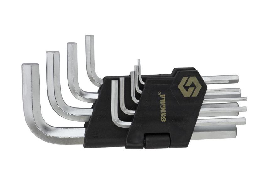 Набор шестигранных ключей Sigma 1,5-10 мм CrV 9 шт. (4022011)