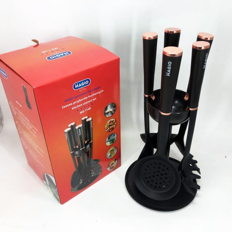 Набір кухонного приладдя Magio MG-1140 (17761611) - фото 7 Набір кухонного приладдя Magio MG-1140 (17761611) - фото 7