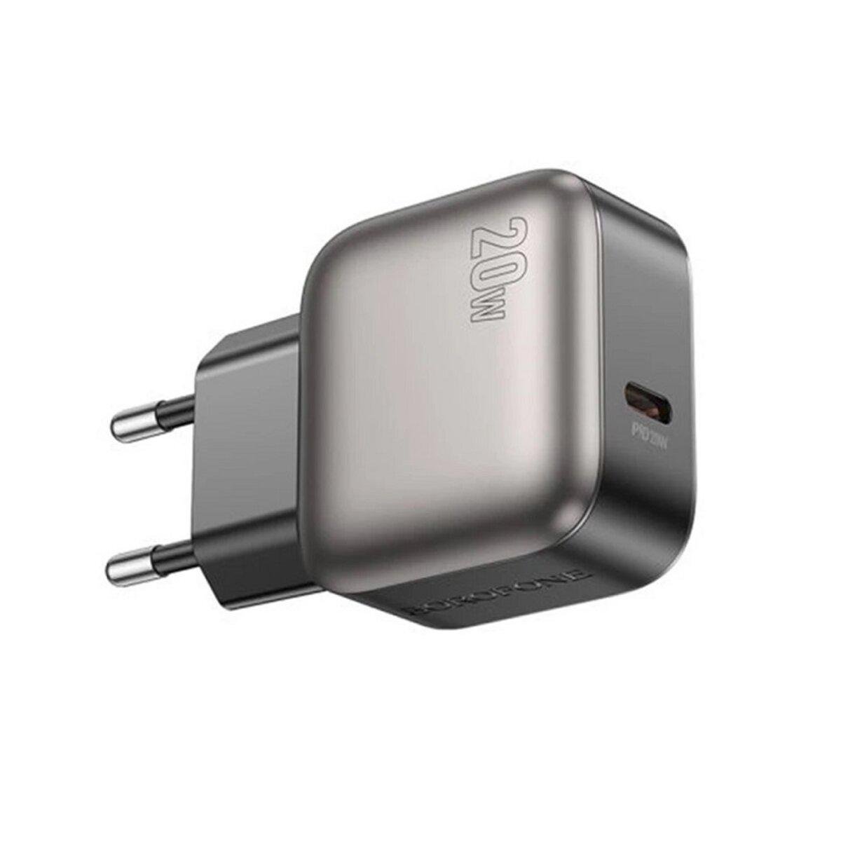 Зарядное устройство Borofone Absolute BAS53A 20 Вт поддержка Power Delivery Черный (625439) Зарядное устройство Borofone Absolute BAS53A 20 Вт поддержка Power Delivery Черный (625439)