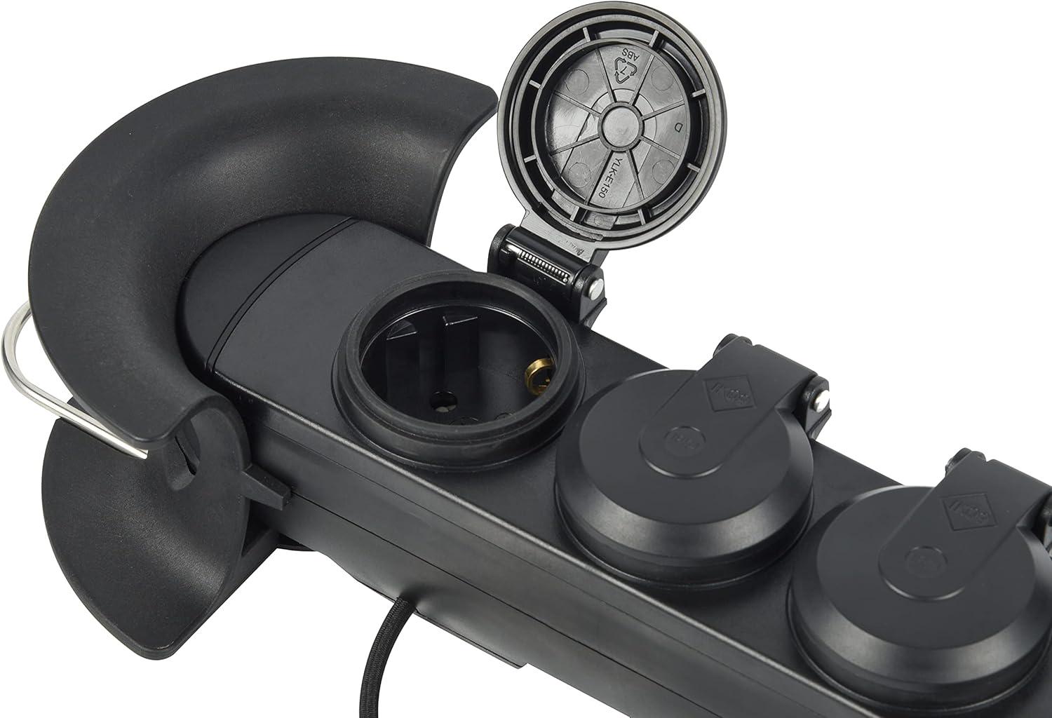 Подовжувач Electraline 3 розетки 10 м 3х1,5 мм² IP44 - фото 6 Подовжувач Electraline 3 розетки 10 м 3х1,5 мм² IP44 - фото 6