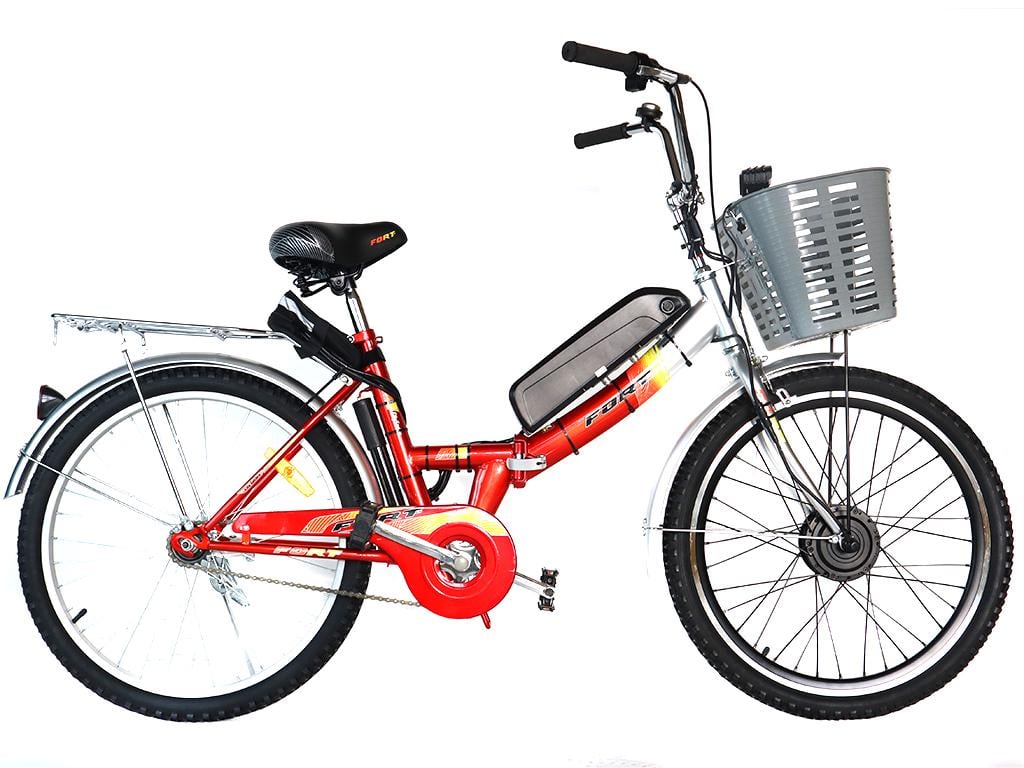 Електровелосипед складний Smart з LCD дисплеєм24" 36-48 В 350 Вт і літій-іонним акумулятором 7 Ач у сумці (10108319) - фото 2