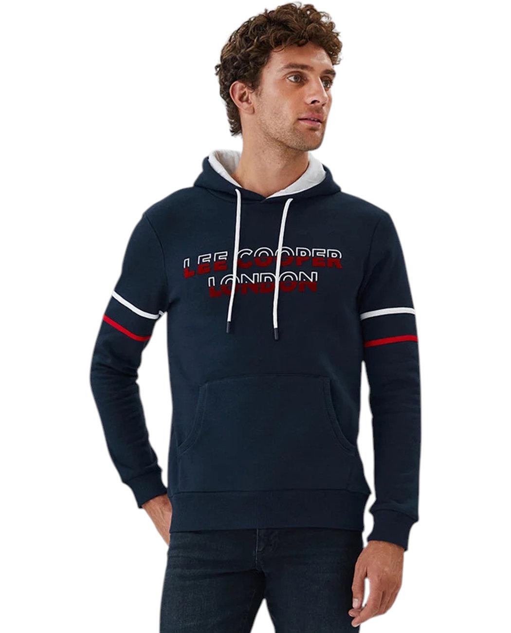 Худі чоловіче Lee Cooper Athel 241LCM241004.2501 XXL Темно-синє (8682272500284)