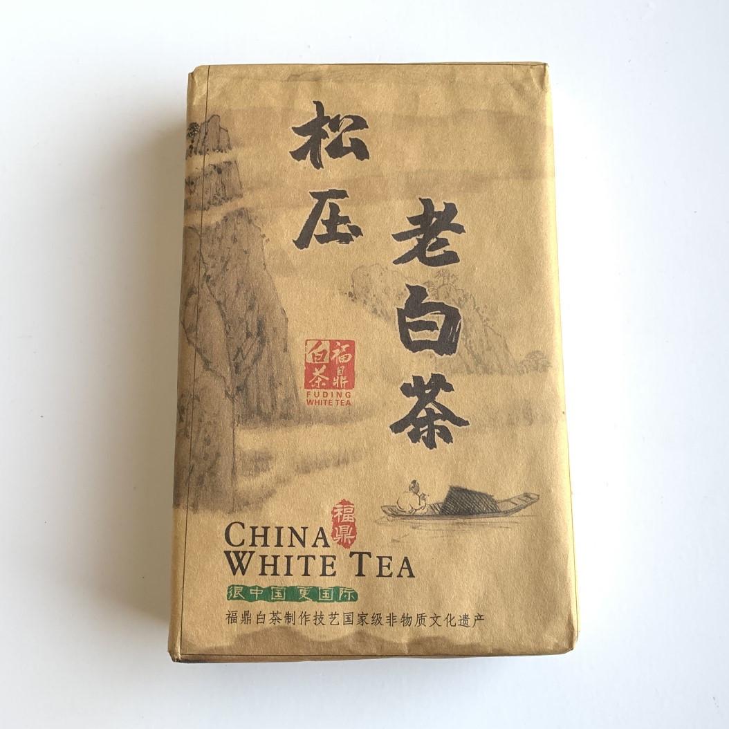 Чай белый Феникс Хаосян Фудин 2015 год кирпич 248 г