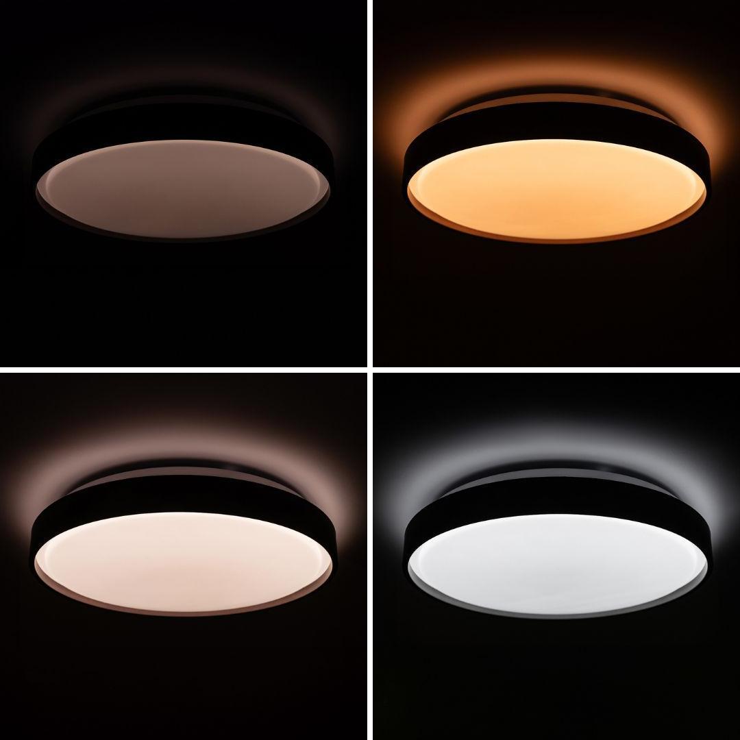 Потолочный светильник Vestum ATLAS матовый 80W 3000К-6500К с ДУ 490х65 мм - фото 4