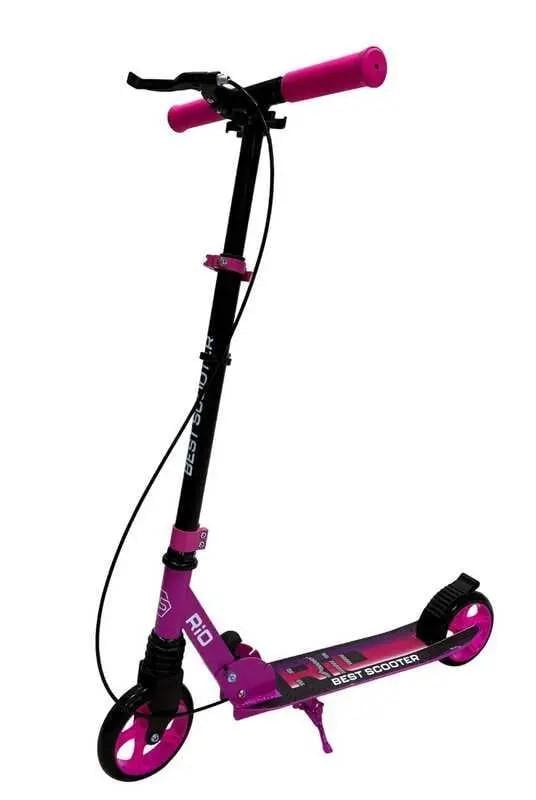 Самокат двухколесный Best Scooter Rio R-16002 Розовый